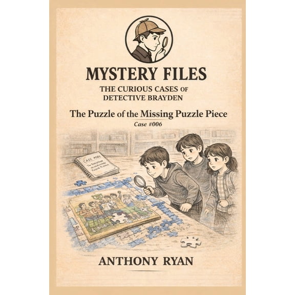 Mystery Files: The Curious Cases of Dete The Puzzle of the Missing Puzzle Piece: Mystery Files: The Curious Cases of Detective Brayden - Case #006, Book 6, (Paperback)