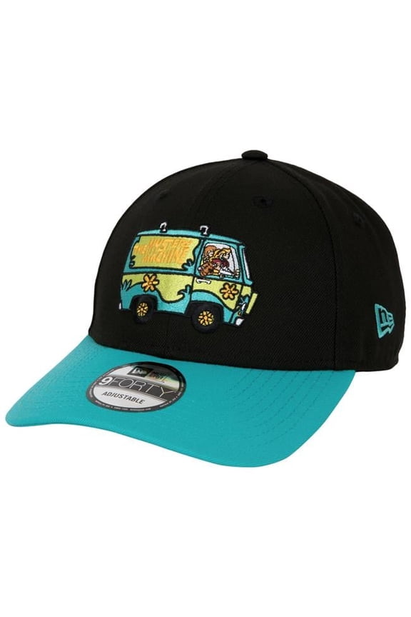 Mystery Machine New Era 9Forty Adjustable Hat, Black & Blue - One Size
