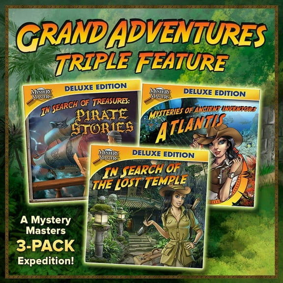 WD Encore Software 39580 Grand Adventures Triple Feature Mystery Masters
