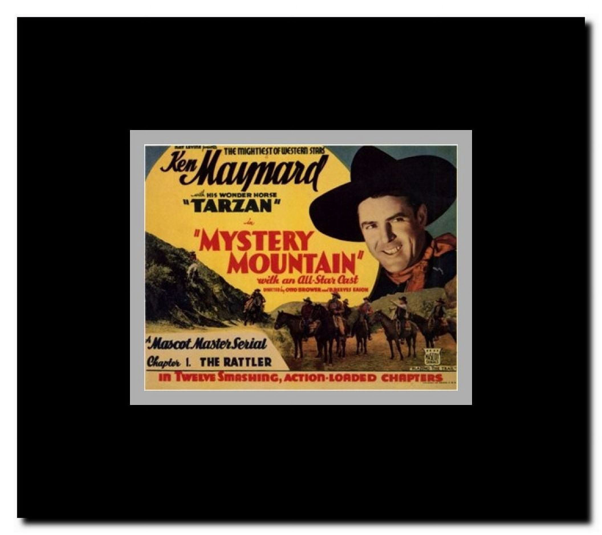 Mystery Mountain Framed Movie Poster