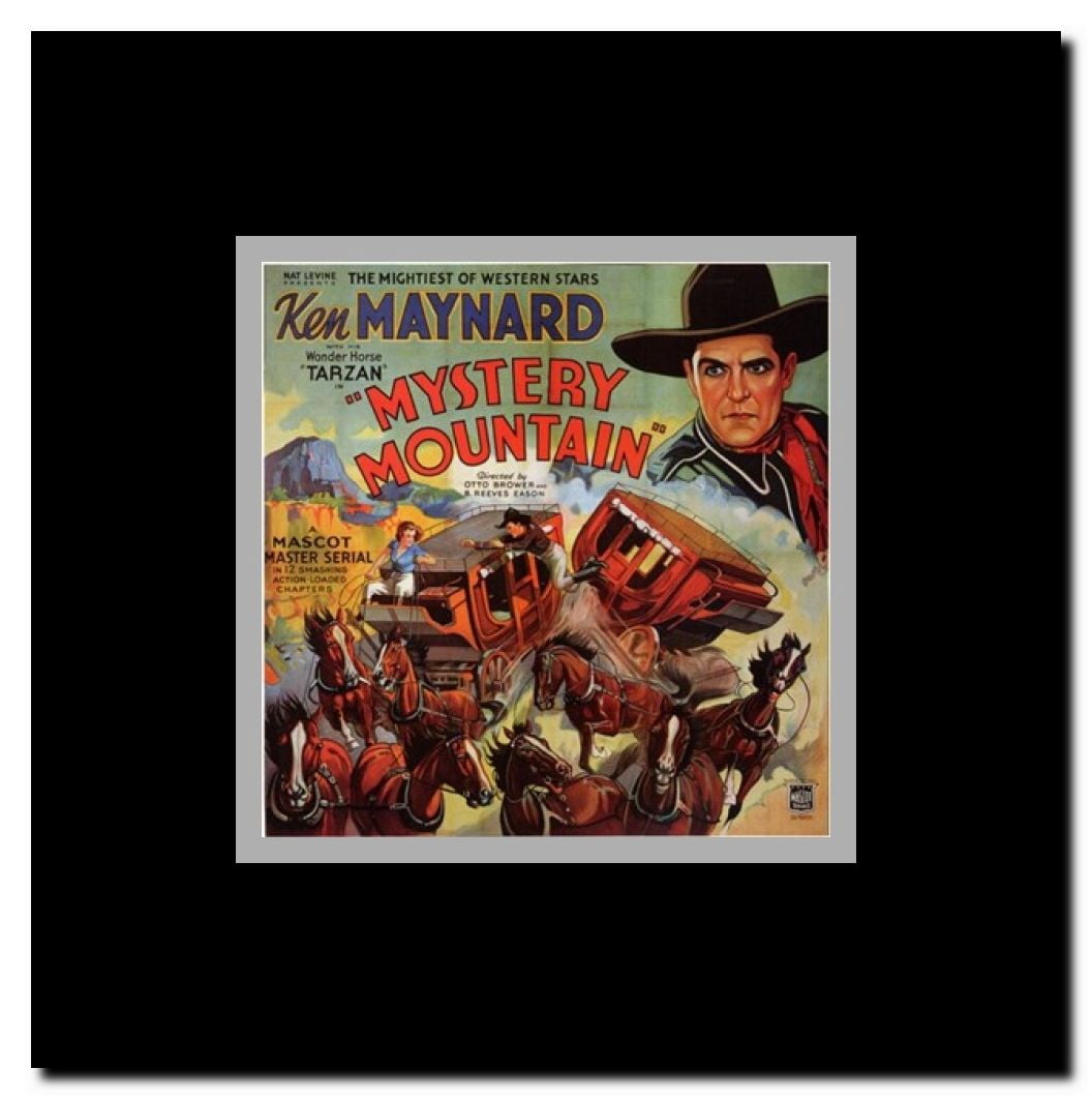 Mystery Mountain Framed Movie Poster