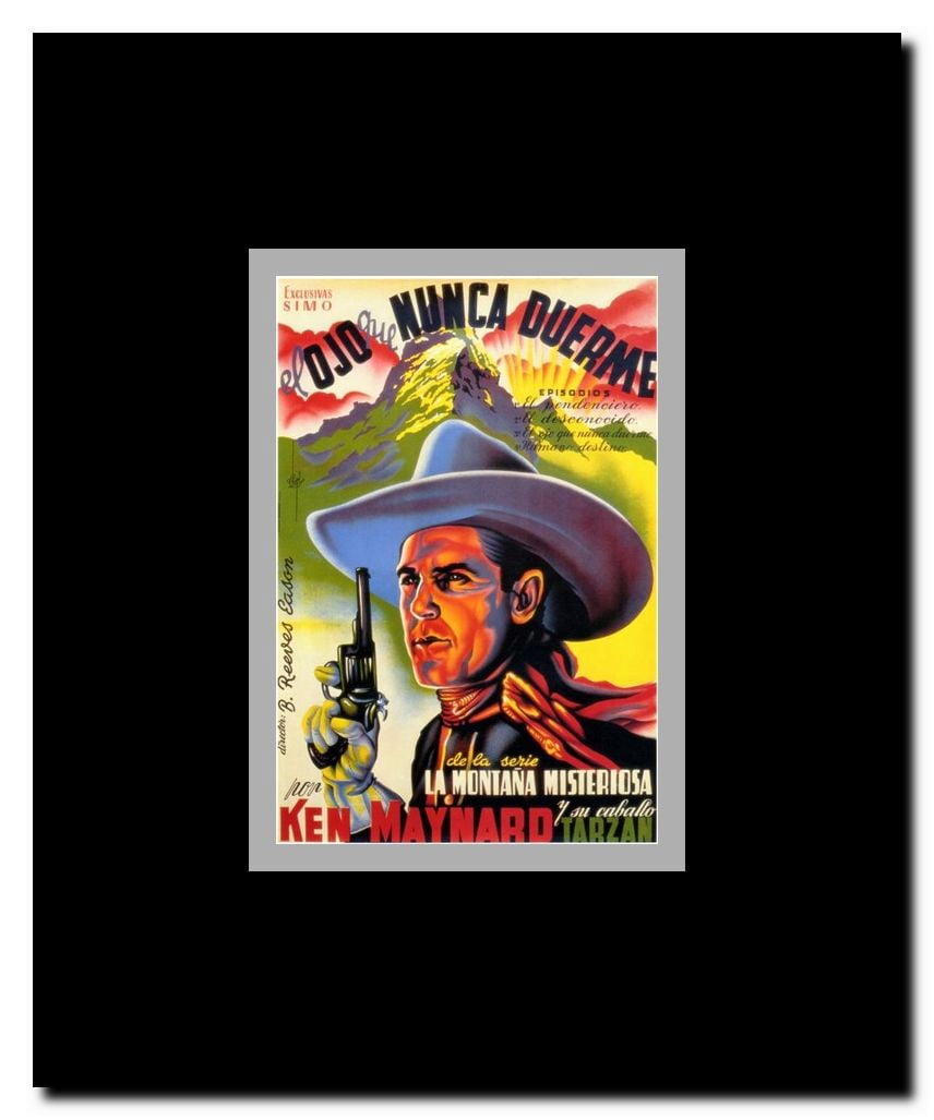Mystery Mountain Framed Movie Poster