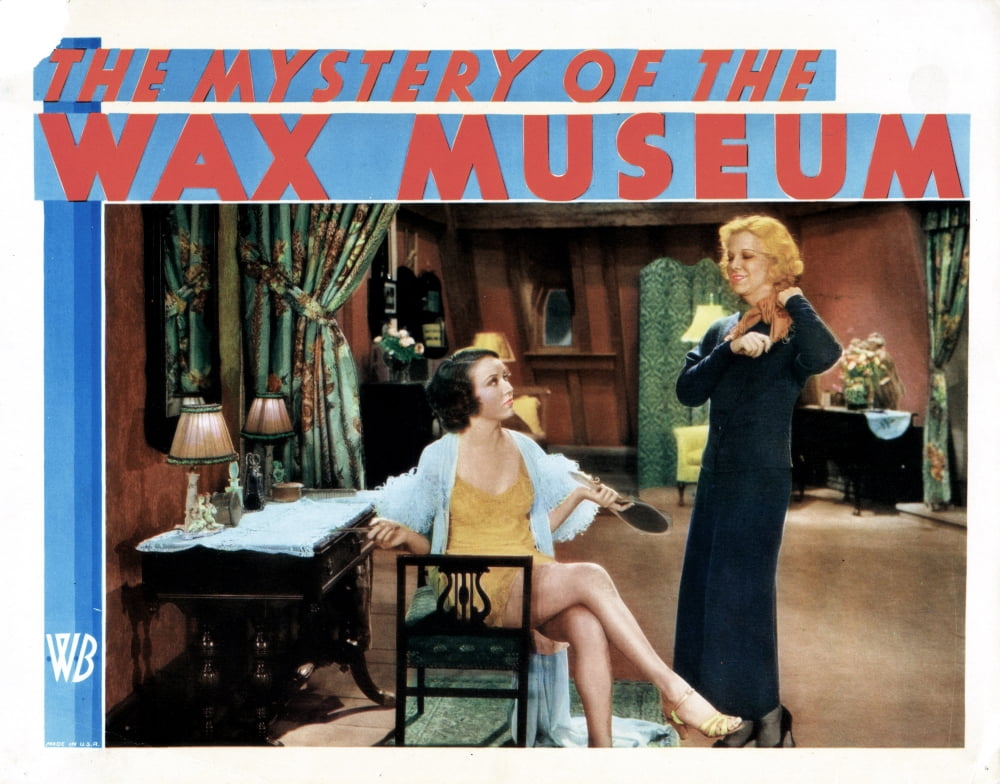 Mystery Of The Wax Museum Canvas Art - (28 x 22)