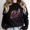 thumbnail image 1 of Mystery Owl Funny Graphic Tee, Bird Themed Humorous - Durable Stitching SW20584 Unisex Sweatshirt, Up to Size 5XL, 1 of 2