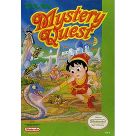 Restored Mystery Quest - Nintendo NES (Refurbished)