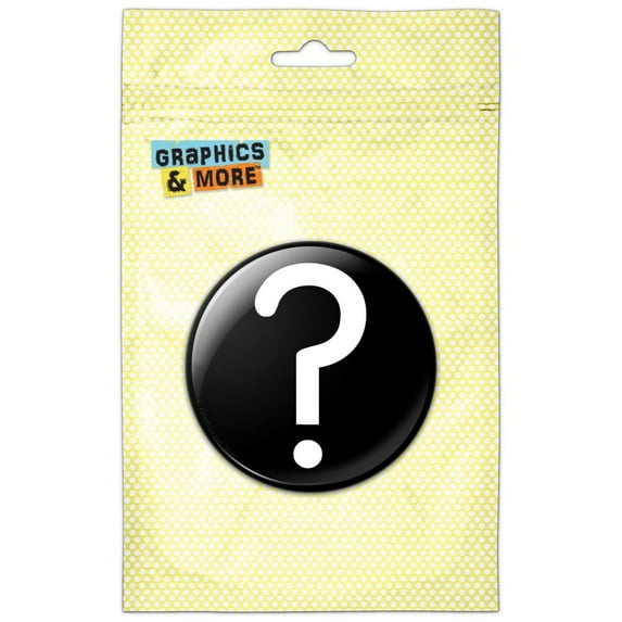 Mystery Question Mark Refrigerator Button Magnet