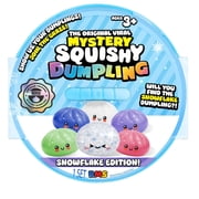 Mystery Snowflake Dumpling Edition with Steamer Box, Stress Relief Sensory Fidget Dumpling
