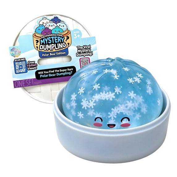 Mystery Squishy Dumpling Cute Dumpling Decompression Sensory Toy For Kids & Adults Stress Desktop Ornament Holiday Present 50ml