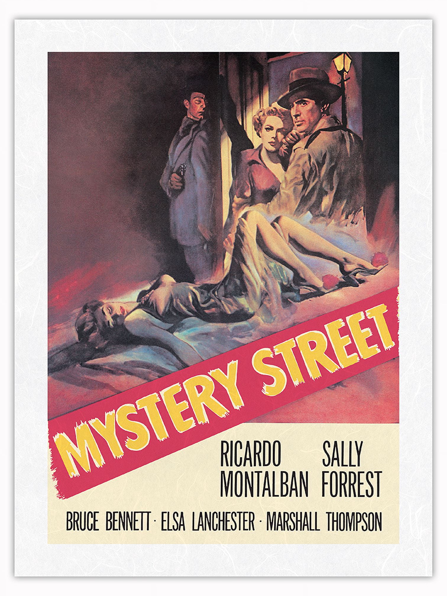 Mystery Street - Starring Ricardo Montalban and Sally Forrest - Vintage ...
