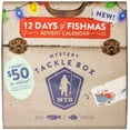 Mystery Tackle Box 12 Days of Fishmas Nonlead Holiday Advent Calendar