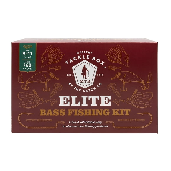 Mystery Tackle Box Elite Bass Fishing Lure Kit