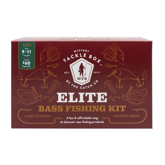 Mystery Tackle Box Elite Bass Fishing Lure Kit