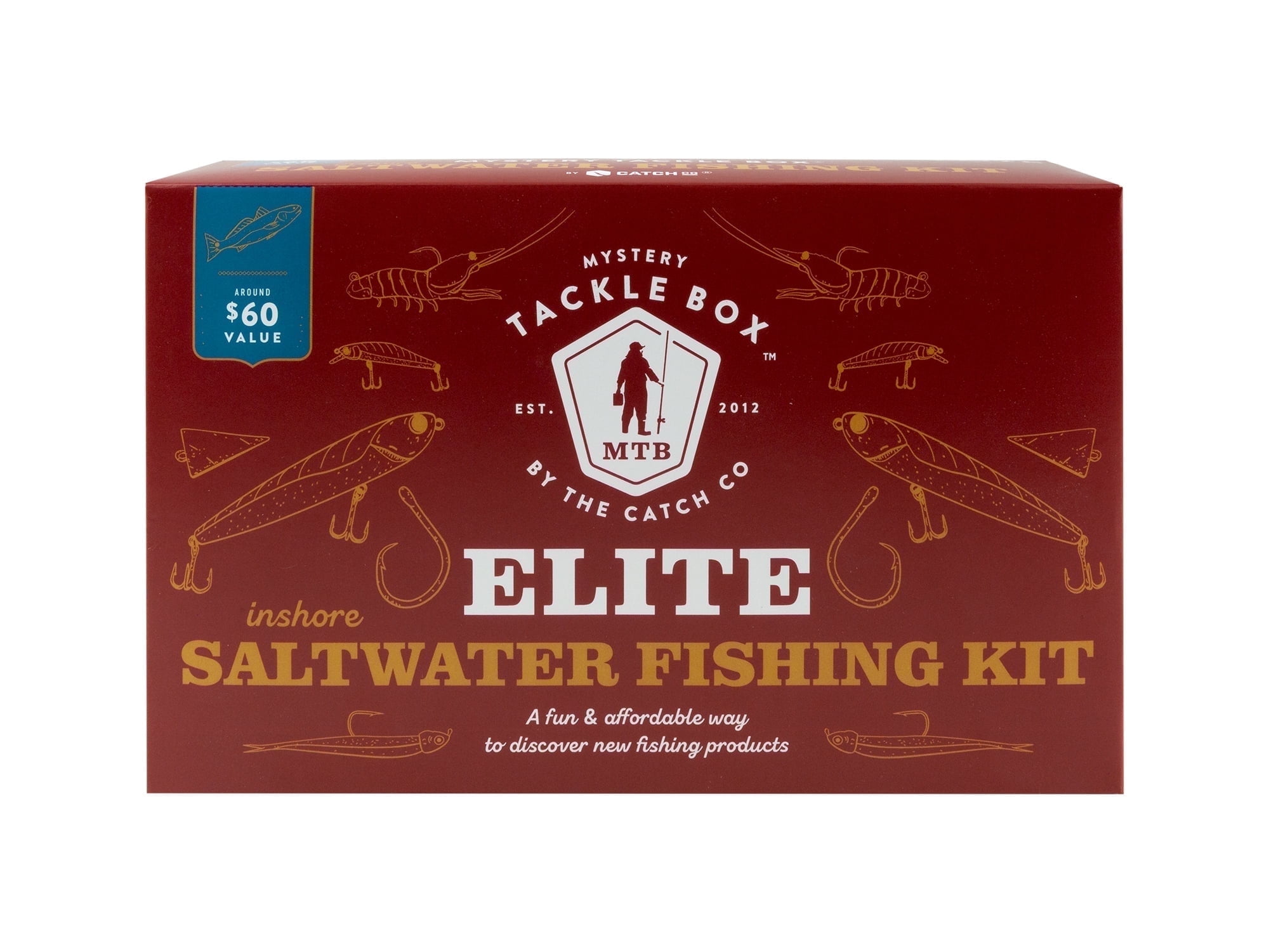 Mystery Tackle Box Elite Saltwater Fishing Lure Kit