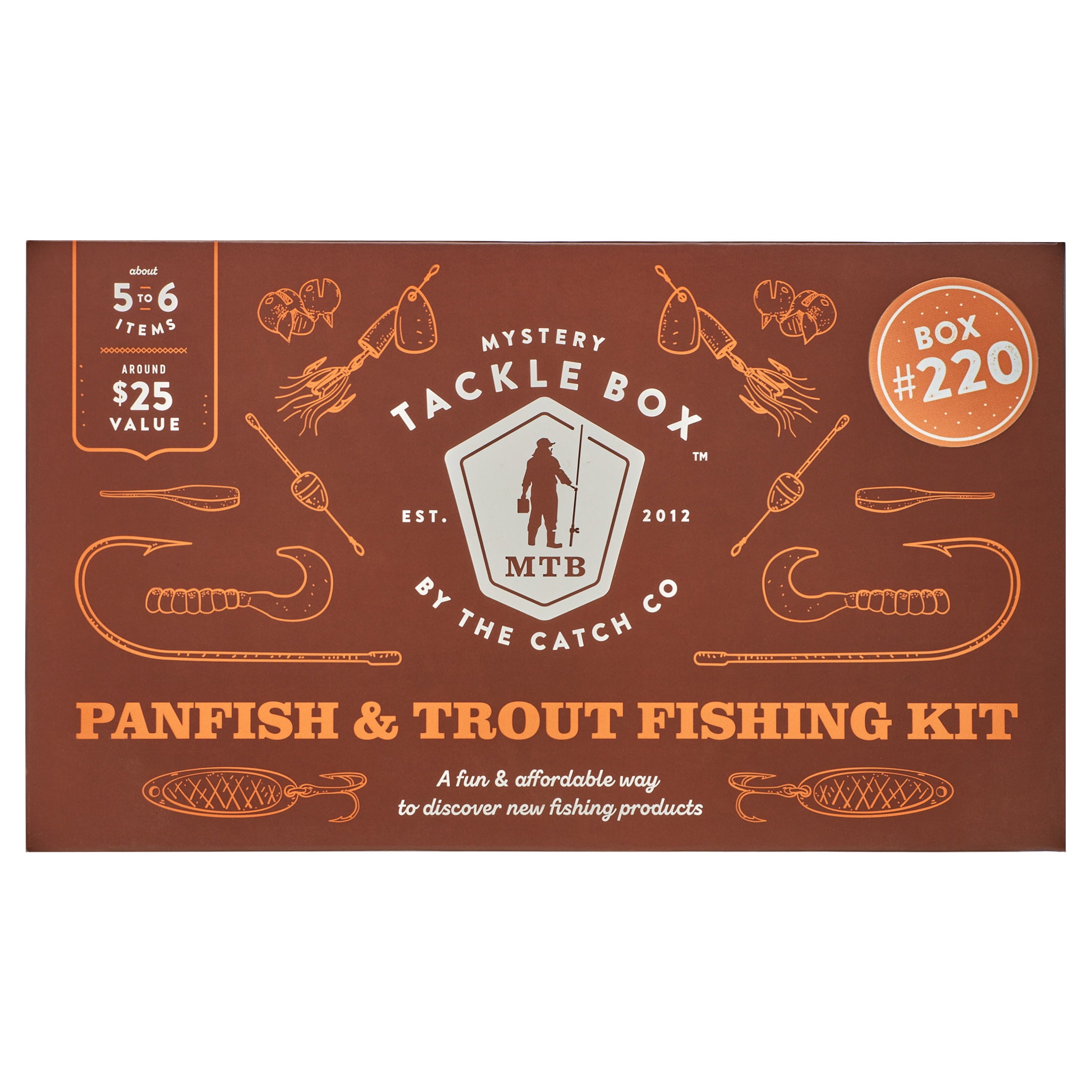Mystery Tackle Box Fishing Kit Bass 