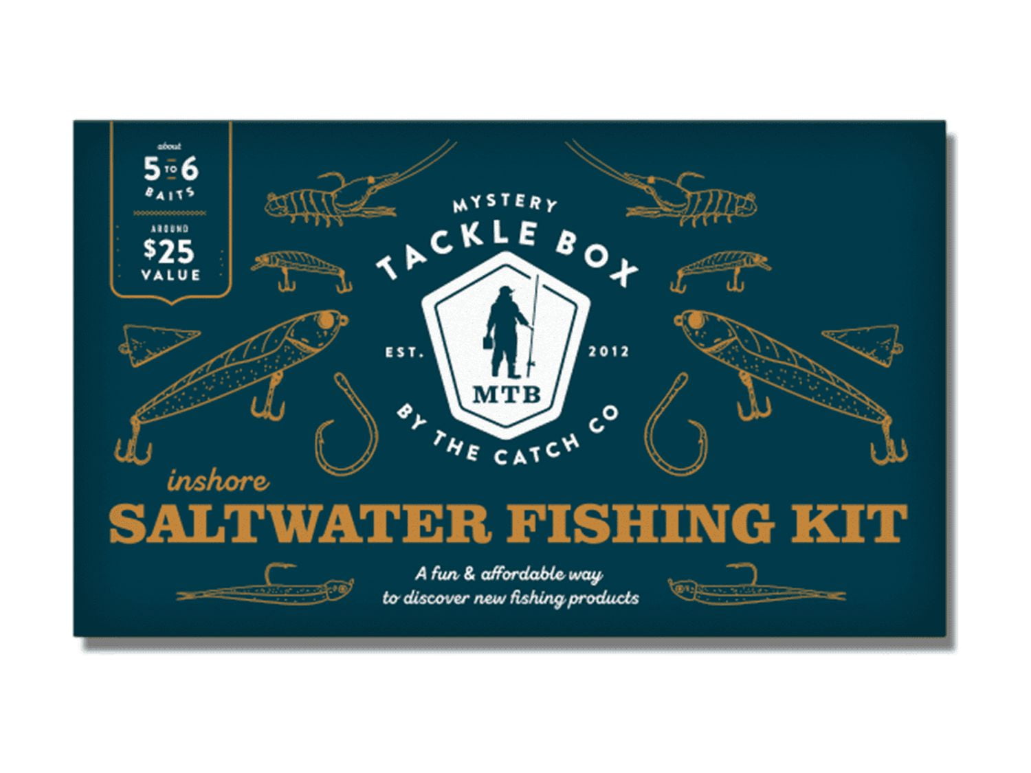 Mystery Tackle Box Fishing Kit Saltwater Regular 