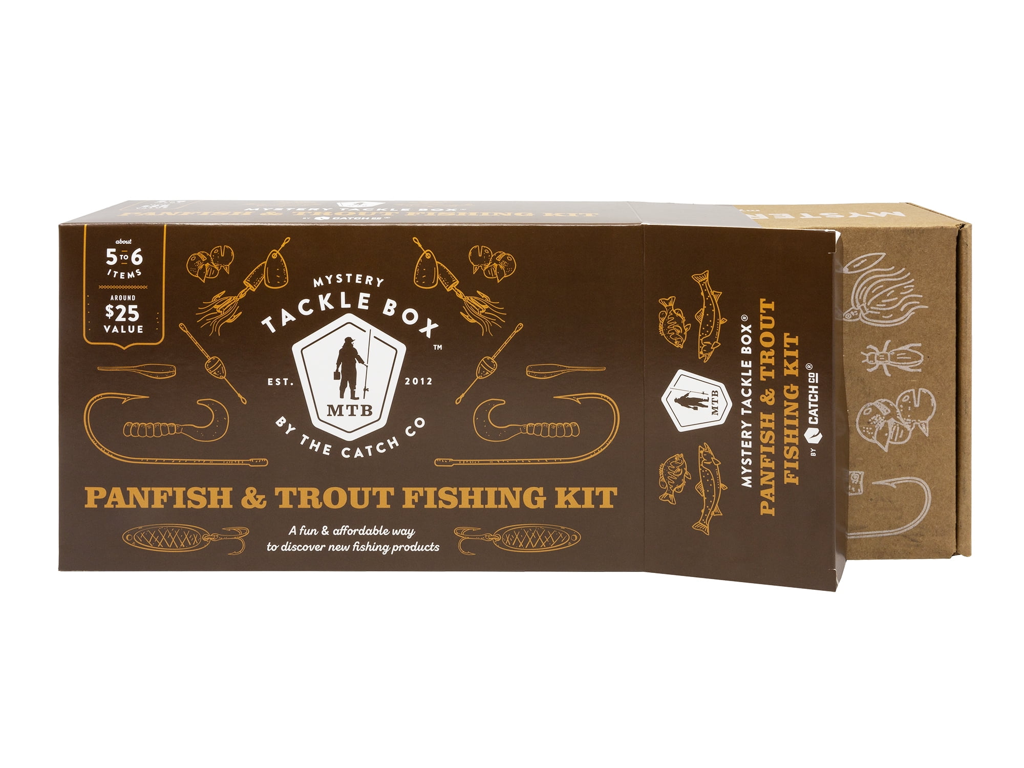 Mystery Tackle Box Fishing Lure Kit - Panfish, Trout Regular