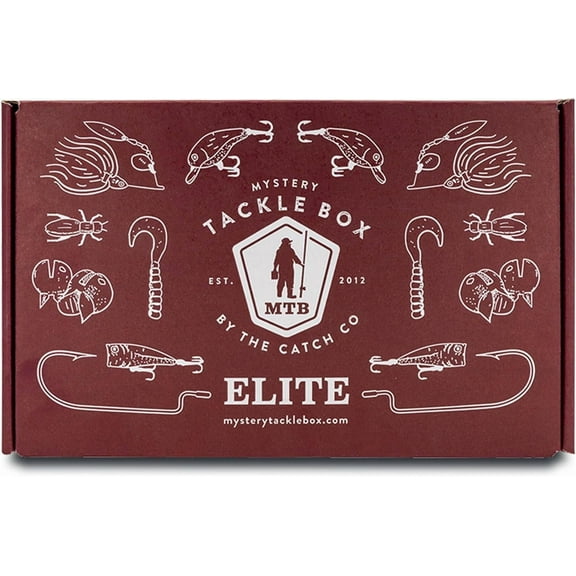 Mystery Tackle Box Freshwater Catch All Fishing Kit | Bass | Trout | Crappie | Bluegill | Perch | Sunfish | Catfish |