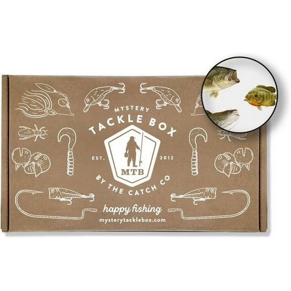 Mystery Tackle Box Freshwater Catch All Fishing Kit | Bass | Trout | Crappie | Bluegill | Perch | Sunfish | Catfish |
