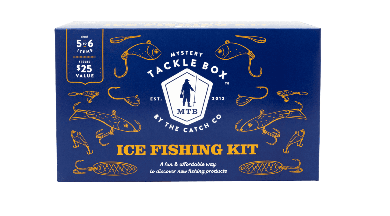 Mystery Tackle Box Ice Fishing Lure Kit, Regular 