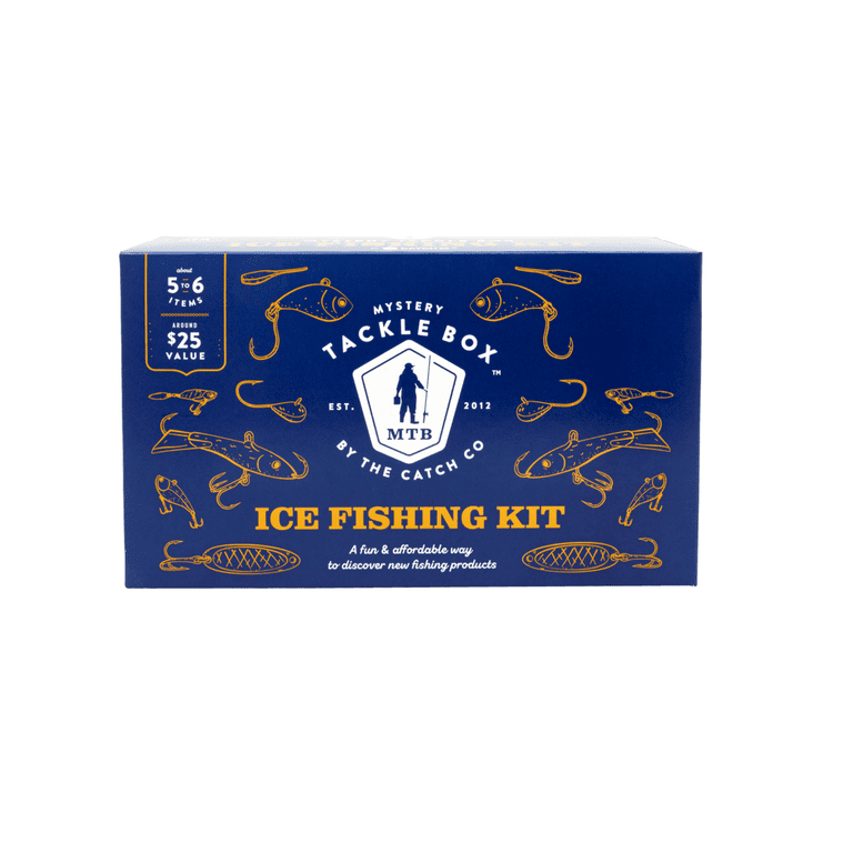 Mystery Tackle Box Ice Fishing Lure Kit, Regular 