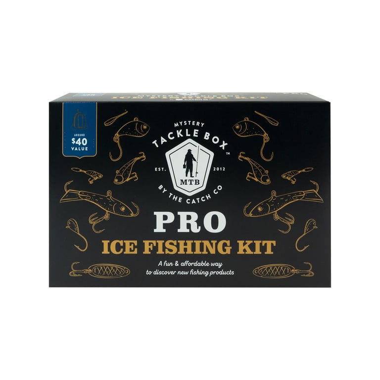 Mystery Tackle Box Ice Pro Fishing Kit 
