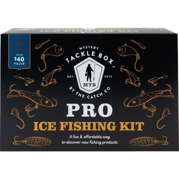 Mystery Tackle Box Ice Pro Fishing Lure Kit - Pack of 6