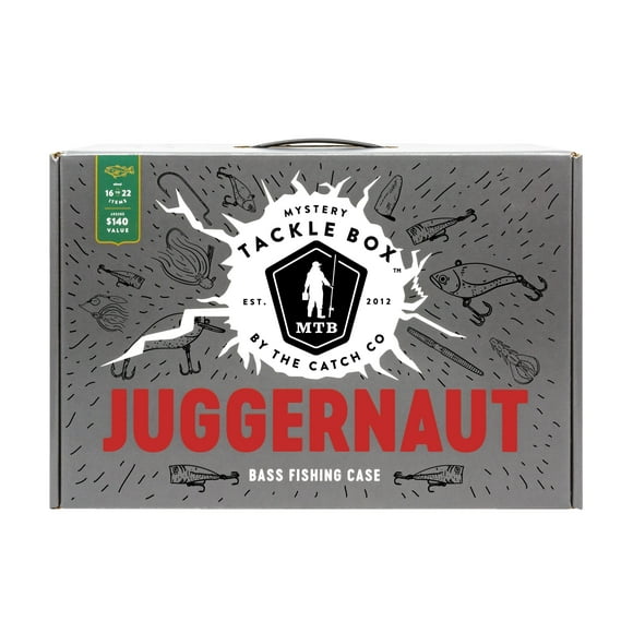 Mystery Tackle Box Juggernaut Bass Fishing Lure Kit