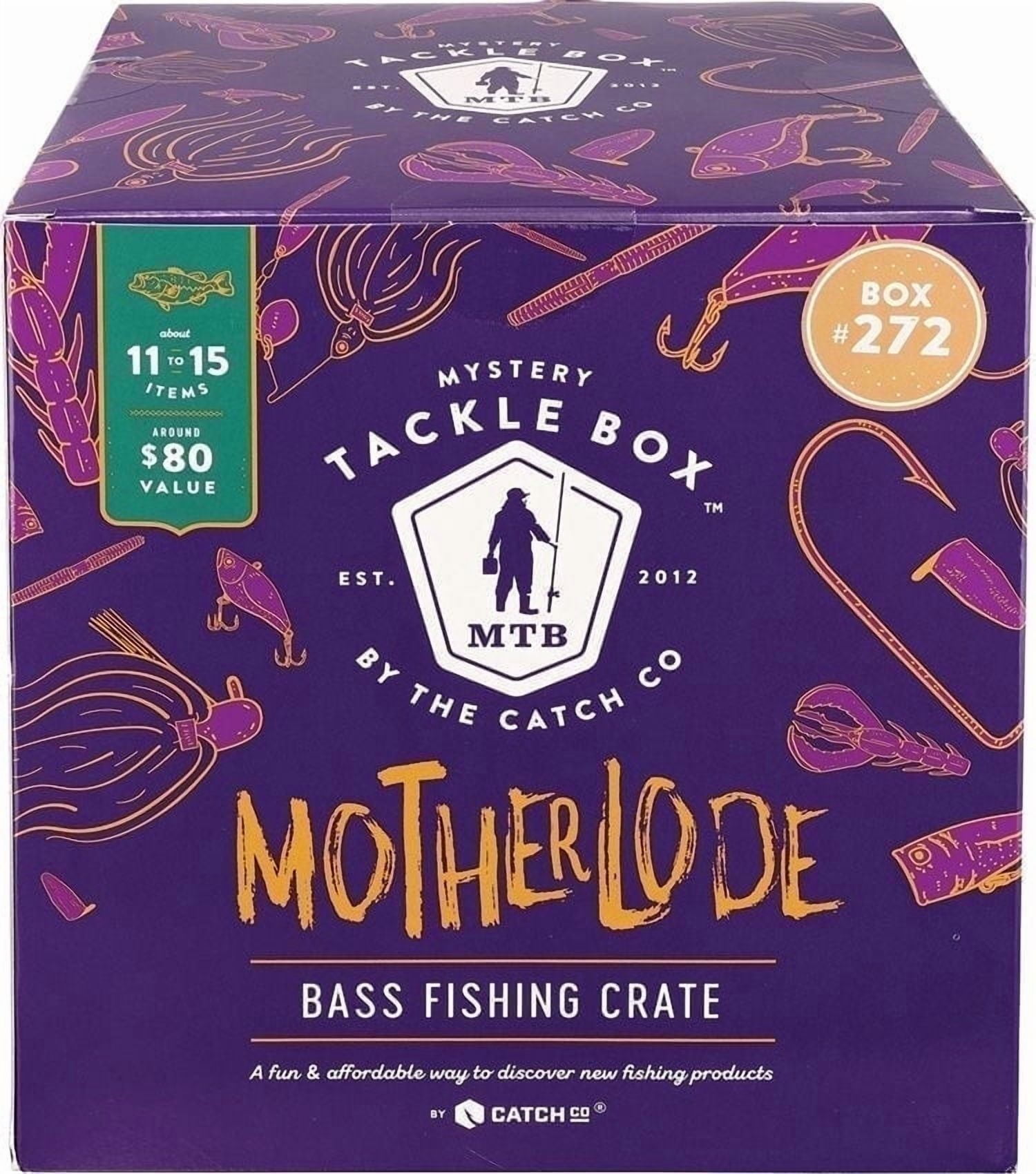Mystery Tackle Box Motherlode Bass Fishing Lure Kit