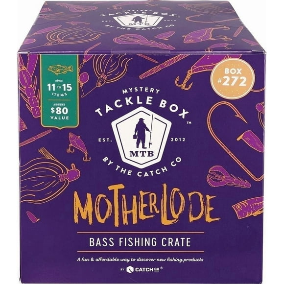 Mystery Tackle Box Motherlode Bass Fishing Lure Kit