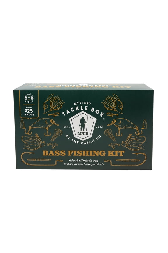 Regular Bass Fishing Lure Kit Freshwater, 1-Count