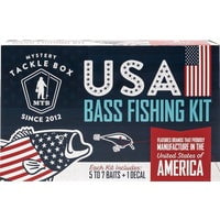Mystery Tackle Box USA Bass Fishing Lure Kit - Pack of 24