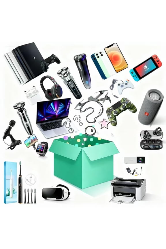Mystery Tech Surprise Box: 3-20 Premium Gadgets Unboxing Kit