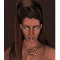 thumbnail image 1 of Mystery Woman Wall Decal, 1 of 2