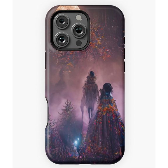Mystery of Druids Colorful Forest Phone Case for iPhone 16 15 14 13 12 11 Pro Max