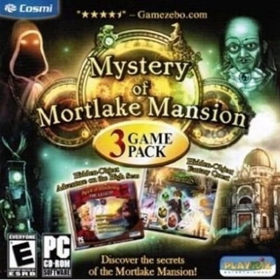 Pre-Owned Mystery of Mortlake Mansion (PC CD), 3 Pack