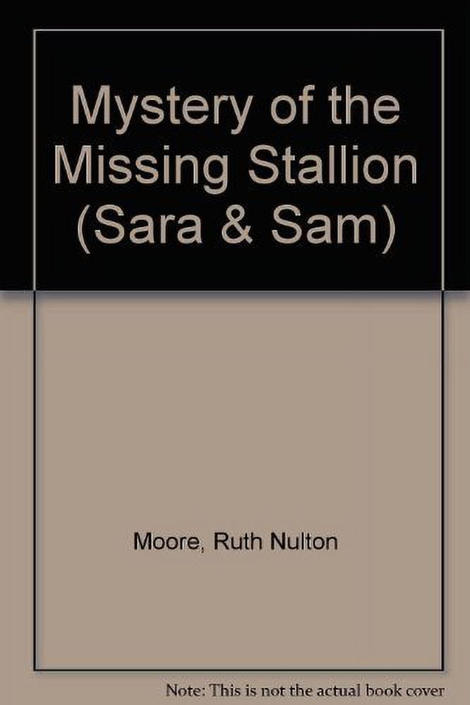 Pre-Owned Mystery of the Missing Stallion (Sara & Sam S.) Paperback