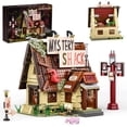 thumbnail image 1 of Mysterys Shack Building Block Set Cartoon Gravityed Falls House Building Kit Compatible with Lego DIY Model Display Collection Gift for Adult and TV Fans (965pcs), 1 of 7
