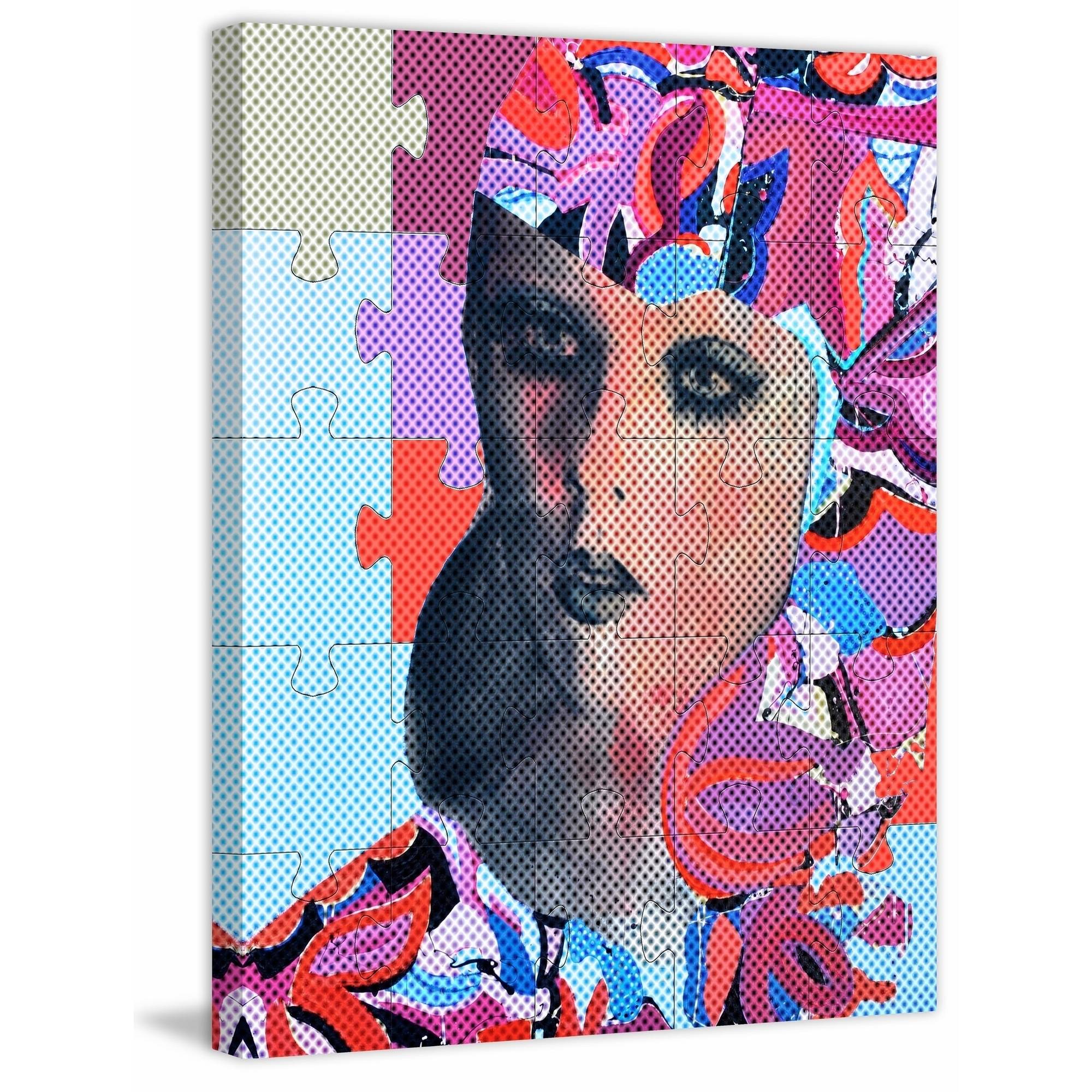 Mystic Beauty Painting Print on Wrapped Canvas