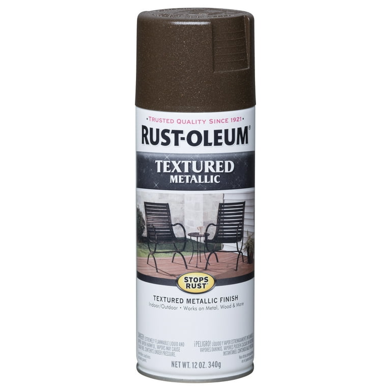 TaxiBkk✨ Mystic Brown, Rust-Oleum Stops Rust Textured Metallic