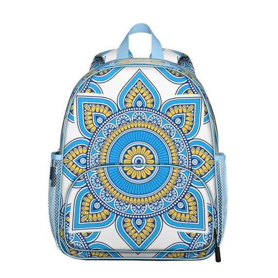 Mystic Cultural Pattern Student Backpack - Breathable & Spine-Friendly Design for Commuters