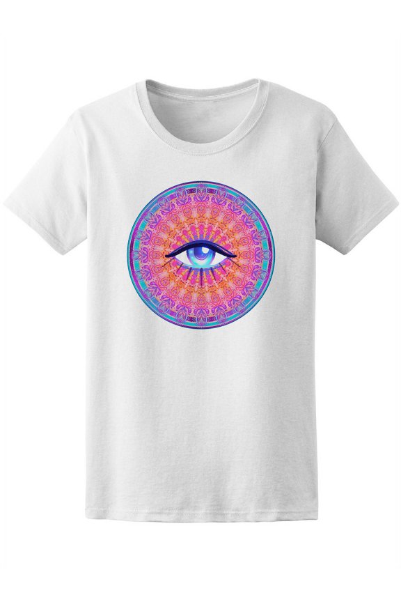 Mystic Eye Circle Graphic T-Shirt - Image by Shutterstock, Female Medium