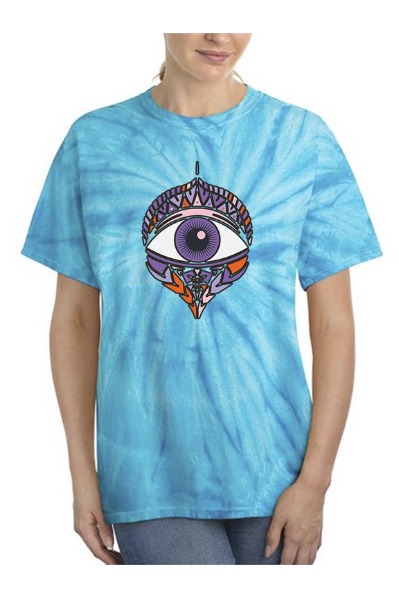 Mystic Eye Symbol Tie Dye Cyclone Women -Image by Shutterstock, Female XX-Large