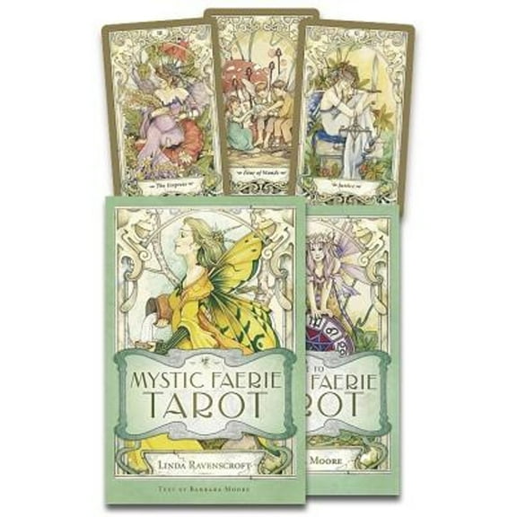Pre-Owned Mystic Faerie Tarot Cards [With 312 Page Book and 78 Card Deck] (Misc.) 0738709212 9780738709215