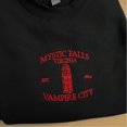 thumbnail image 1 of Mystic Falls Vampire City Embroidered Sweatshirt, 1 of 1