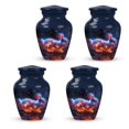thumbnail image 1 of Mystic Fire Rabbit Cremation Keepsake Urns For Ashes - Burial Urns For Cremated Remains - Small Cremation Urns For Human Ashes - Memorial Urns For Human Ashes - Urns For Ashes (Size -3",4Pcs), 1 of 5