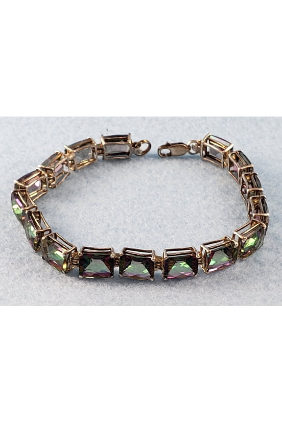 Mystic Fire Topaz Bracelet