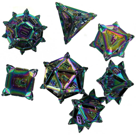 Mystic Flail RPG Metal Dice Set