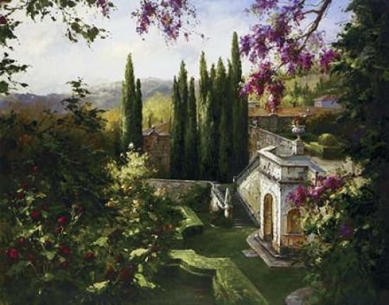 Mystic Garden II Canvas Art - Gabriela (22 x 28)