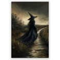 thumbnail image 1 of Mystic Gothic Wall Art Nature Witch Art Print dark academia Halloween Poster Vintage Witchy Home Decor For Living Room 16x24inch Unframed, 1 of 8