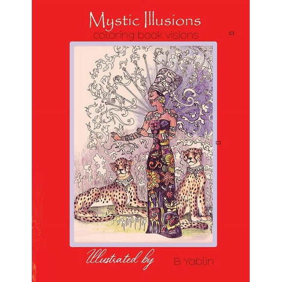 Mystic Illusions coloring book (Paperback)